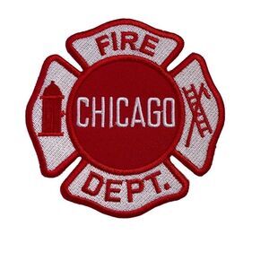 Chicago Fire Department Embroidered Patch